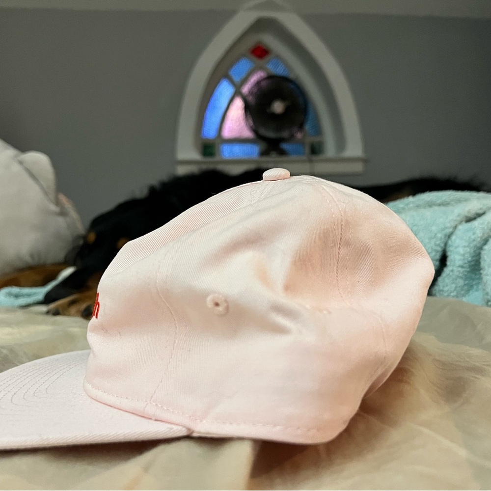 UO Pink Cap with Red Embroidery - Picture 4 of 4